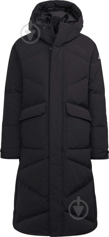 Пальто Adidas BIG BAFFLE COAT GT6536 р.M черное - фото 1