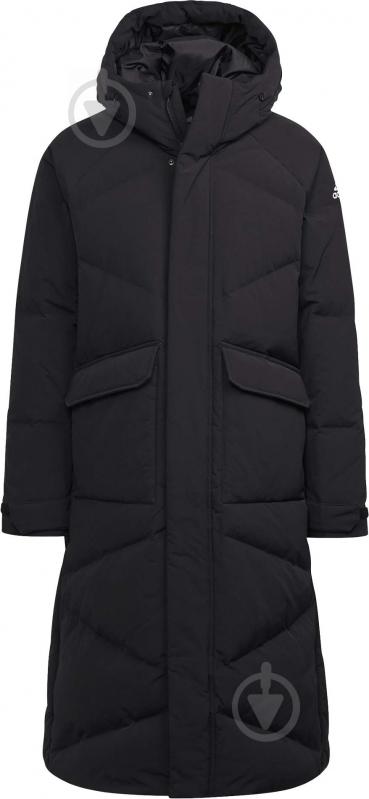 Пальто Adidas BIG BAFFLE COAT GT6536 р.L черное - фото 1