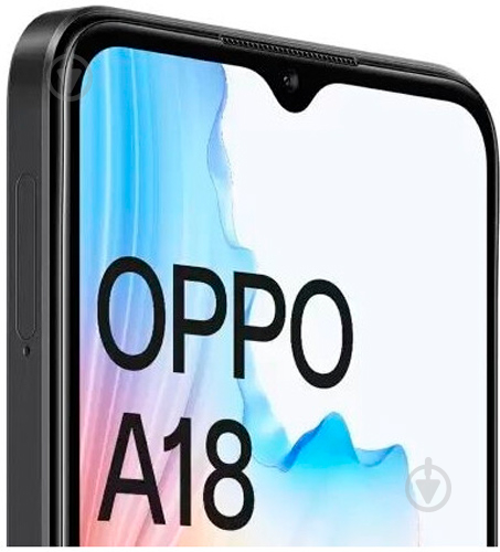 Смартфон OPPO A18 4/128GB glowing black (CPH2591) - фото 4