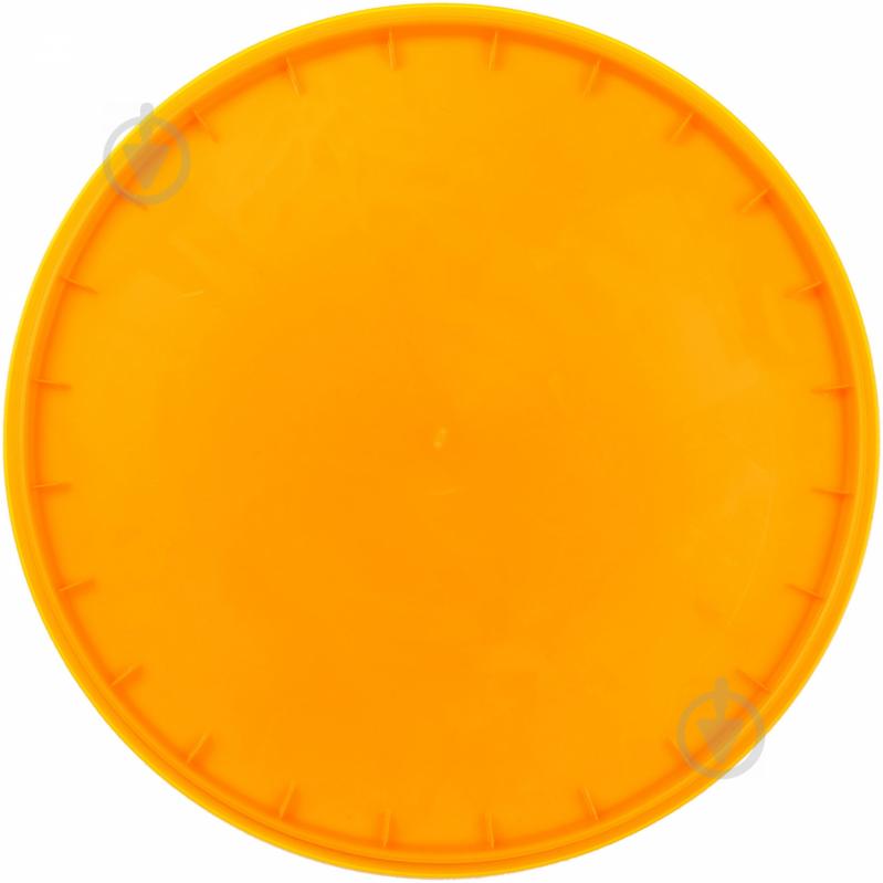 Кришка Пласт-Бокс для відра 5 л помаранчевий - фото 1