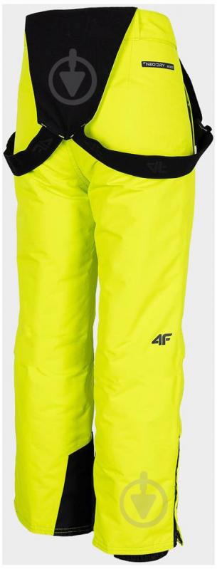 Штани 4F SKI TROUSERS JSPMN001 HJZ22-JSPMN001-45S р. 134 салатовий - фото 2