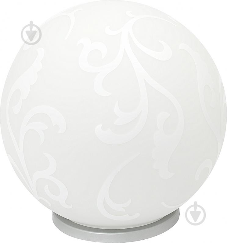 Настольная лампа декоративная Eglo Rebecca 1x60 Вт E27 белый с рисунком 90744 - фото 1