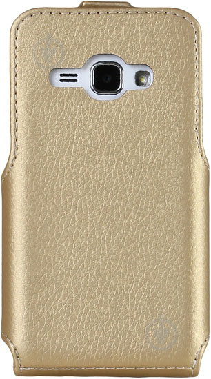 Чехол-флип RED POINT Flip case для Samsung Galaxy J1 J120 gold - фото 2