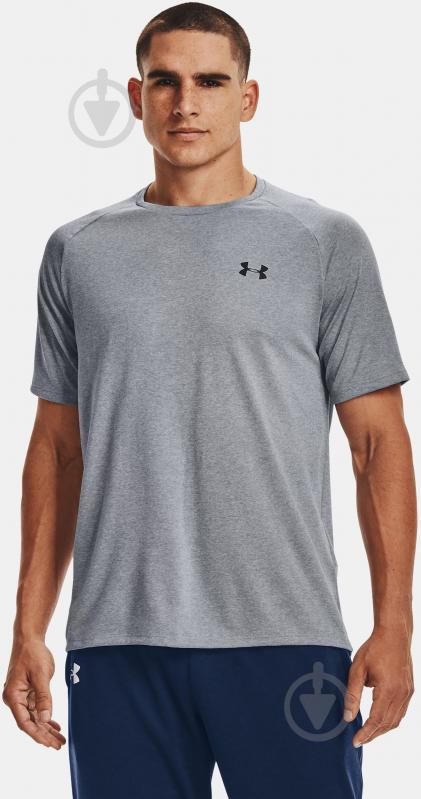 Футболка Under Armour UA TECH 2.0 SS TEE 1326413-036 р.XL серый - фото 1