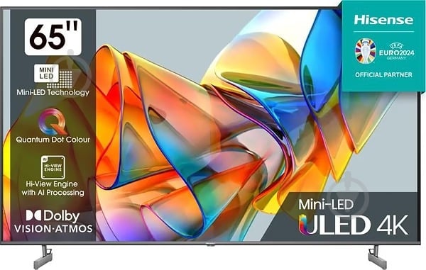 Телевізор Hisense 65U6KQ - фото 2