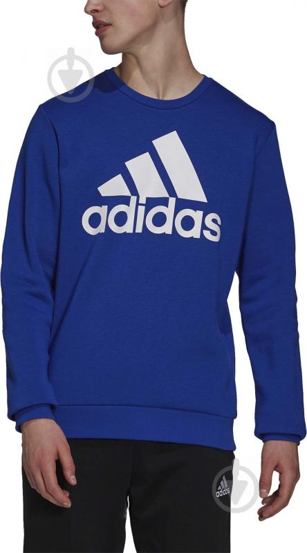 Свитшот Adidas M BL FL SWT H12205 р. XL синий - фото 1