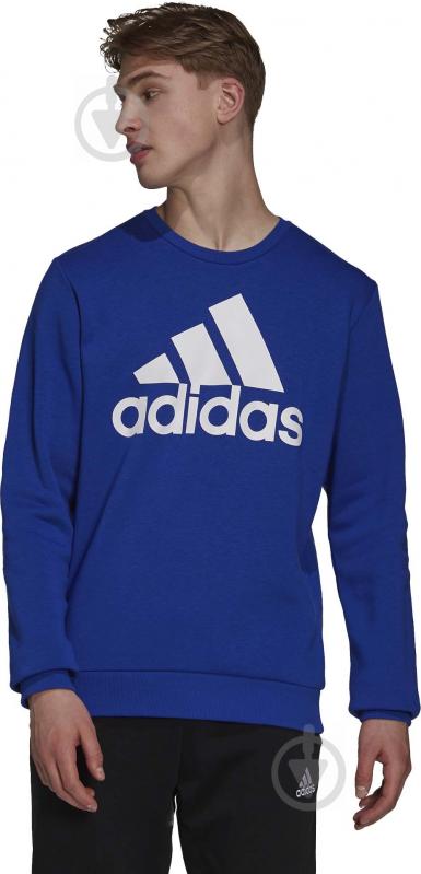 Свитшот Adidas M BL FL SWT H12205 р. XL синий - фото 2