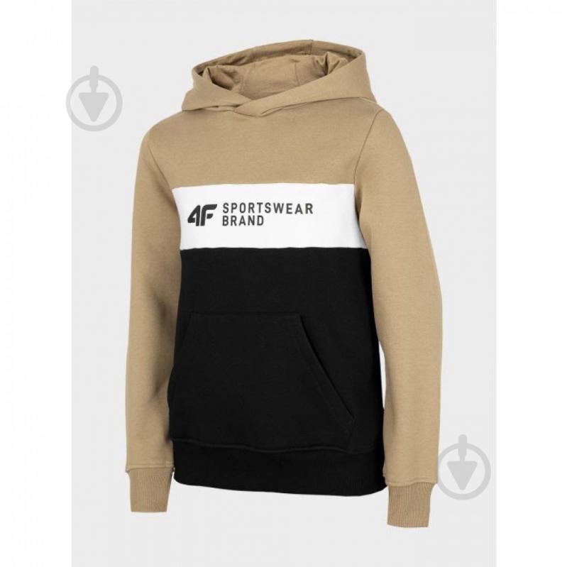 Джемпер 4F SWEATSHIRT JBLM003 HJZ22-JBLM003-82S бежевый - фото 1