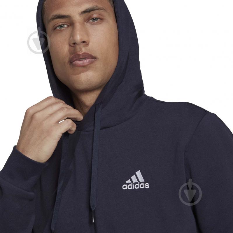 Худи Adidas M FEELCOZY HD H12216 р. S темно-синий - фото 7