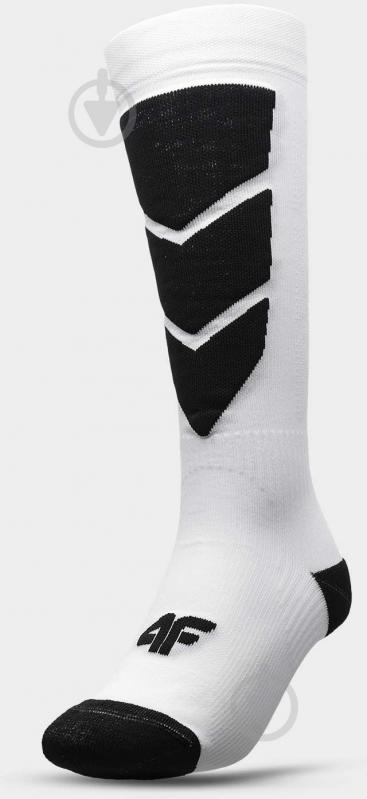 Шкарпетки 4F SOCKS FNK F034 4FAW22UFSOF034-10S р.35-38 білий - фото 1