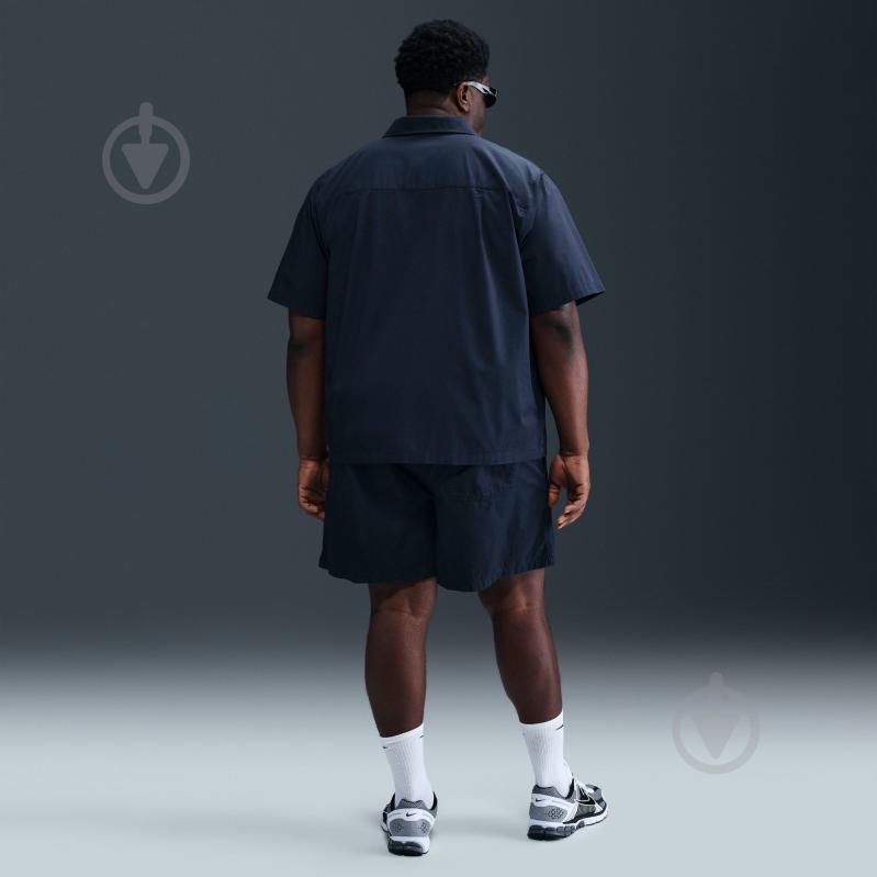 Сорочка Nike M NK CLUB SS BTN SHIRT WSH HJ2029-451 р. L синій - фото 8