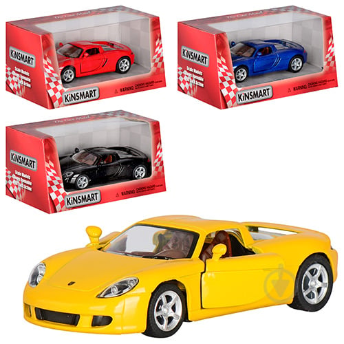 Автомобиль Kinsmart 1:36 Porsche Carrera KT5081W - фото 1