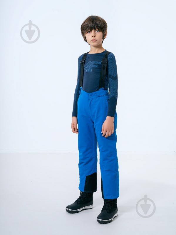 Брюки 4F SKI TROUSERS JSPMN001 HJZ22-JSPMN001-33S р. 164 синий - фото 1