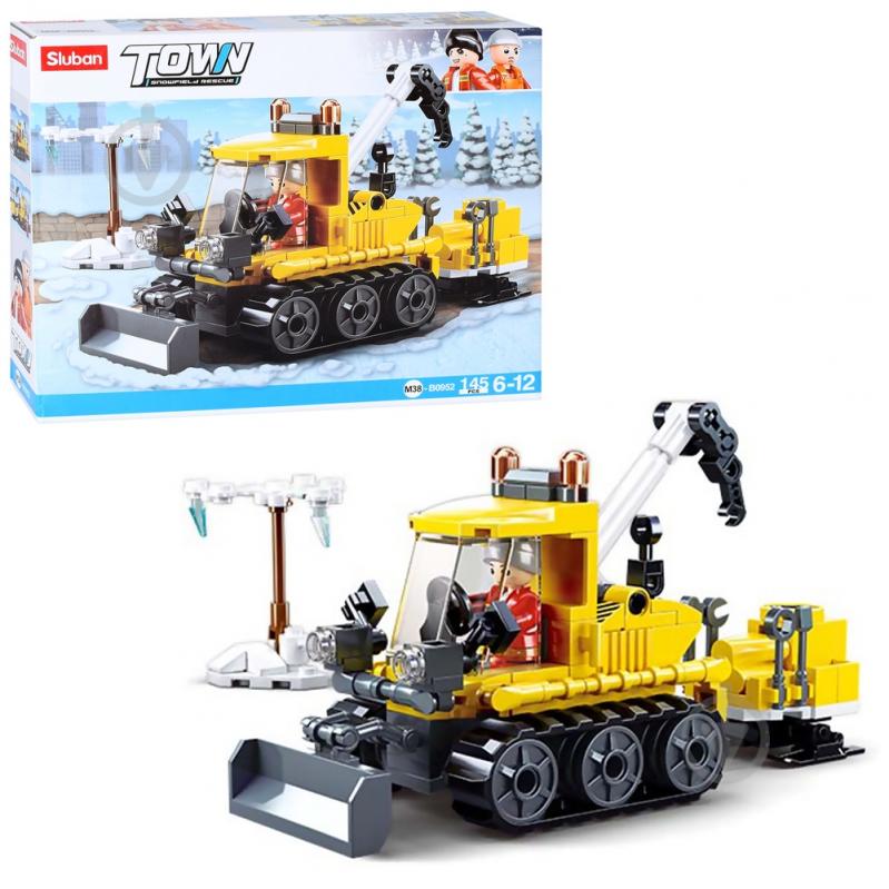 ᐉ Игрушка-конструктор Sluban Town Снегоуборочная машина M38-B0952 ...
