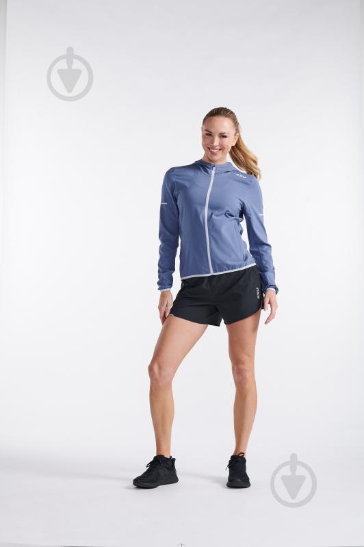 Ветровка жіноча 2XU Aero Jacket WR7205a_BST/HAF р.XL синяя - фото 9