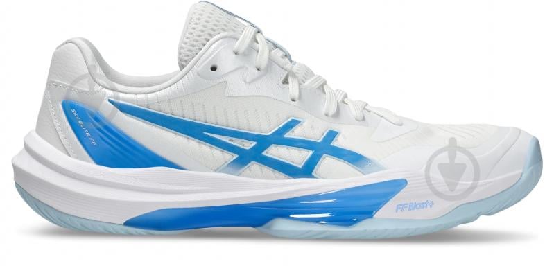 Кроссовки женские Asics SKY ELITE FF 3 1052A075-103 р.40,5 белые с синим - фото 1