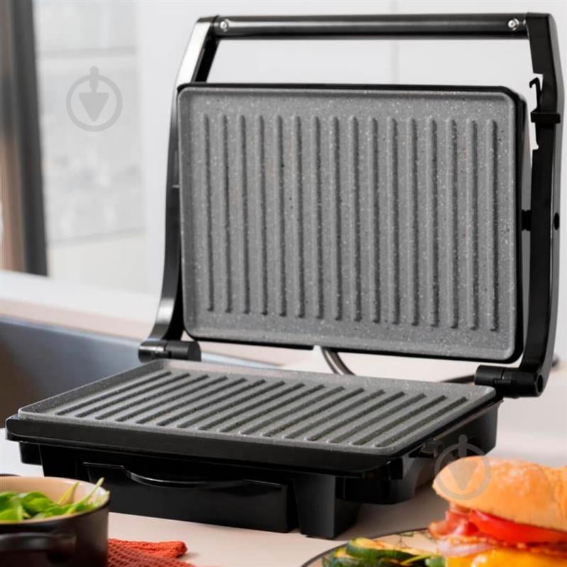 Контактний гриль CECOTEC Rock"nGrill Dark 1000 (CCTC-03000) - фото 2