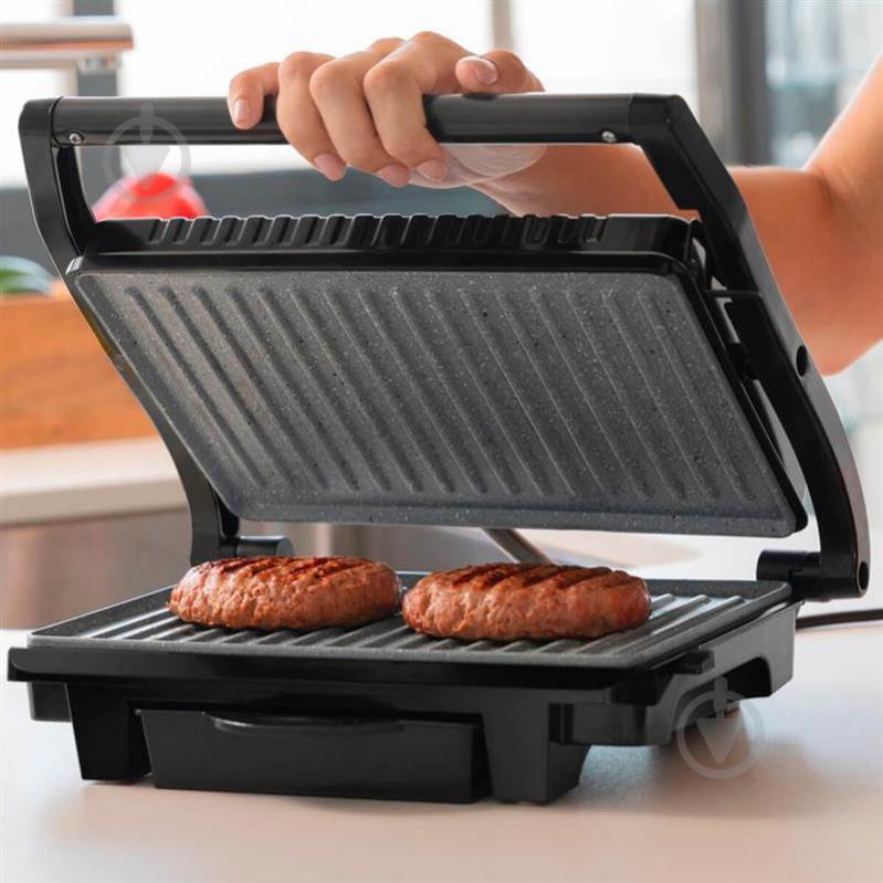 Контактный гриль CECOTEC Rock"nGrill Dark 1000 (CCTC-03000) - фото 3