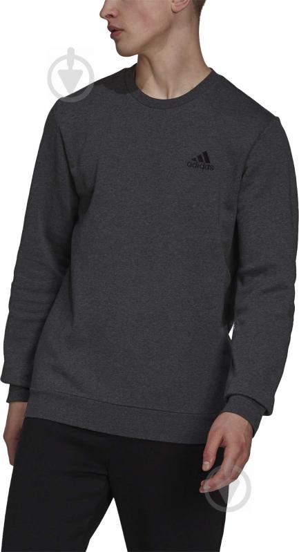 Світшот Adidas M FEELCOZY SWT H12226 р. 2XL сірий - фото 1