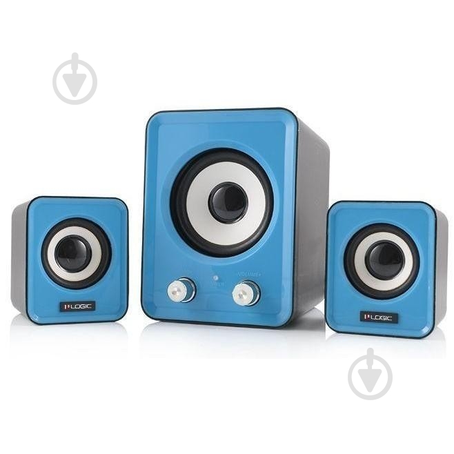 Акустична система Logic Concept 2.1 blue LS-20 - фото 1