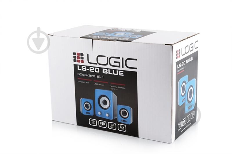 Акустична система Logic Concept 2.1 blue LS-20 - фото 2
