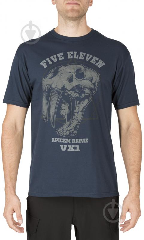 Футболка 5.11 Tactical Apex Predator Tee 41195AO р. XL dark navy - фото 1