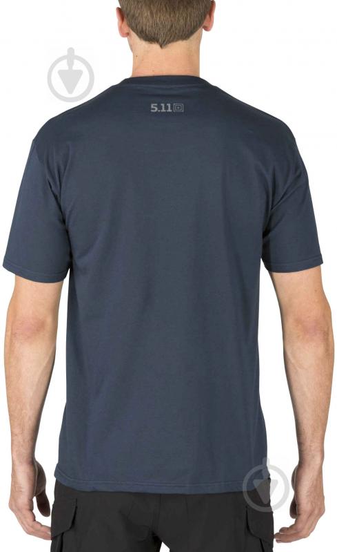 Футболка 5.11 Tactical Apex Predator Tee 41195AO р. S dark navy - фото 2