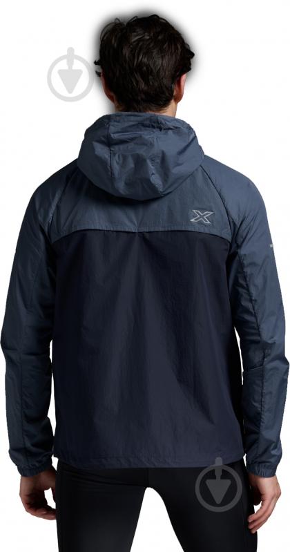 Вітрівка чоловіча 2XU Aero Windbreaker MR7208a_IND/MDN р.2XL темно-синя - фото 2