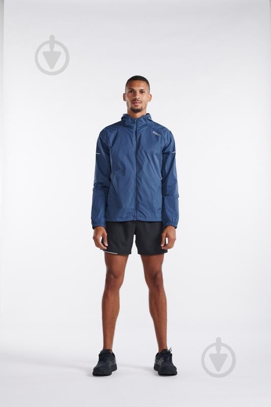Вітрівка чоловіча 2XU Aero Windbreaker MR7208a_IND/MDN р.2XL темно-синя - фото 8