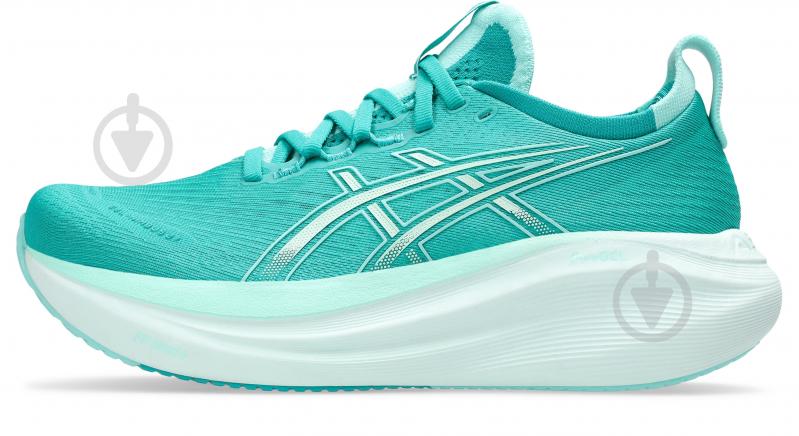 Кросівки жіночі Asics GEL-NIMBUS 27 1012B753-400 р.40,5 бірюзові - фото 2 Кросівки жіночі Asics GEL-NIMBUS 27 1012B753-400 р.40,5 бірюзові - фото 2
