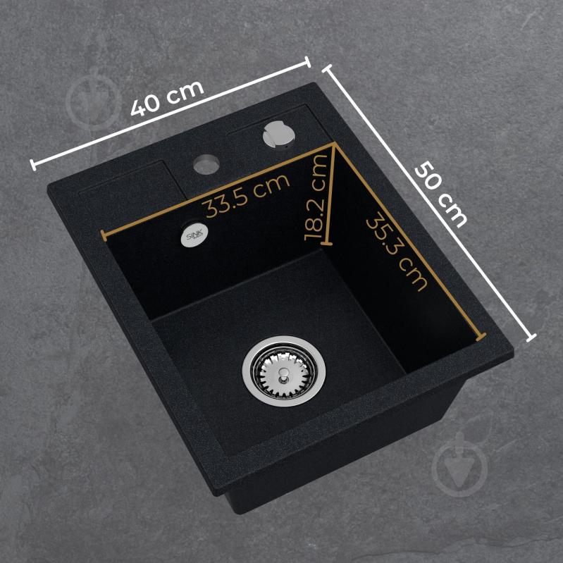 Мойка для кухни FERRUM 40 FER.L.1K40 Sink Quality - фото 3