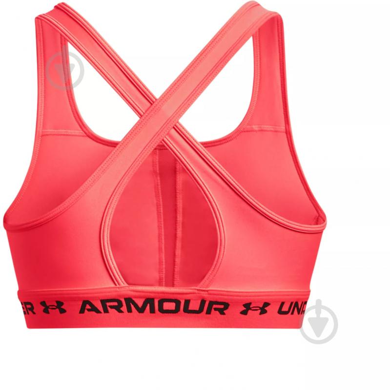 Бра Under Armour UA CROSSBACK MID BRA 1361034-629 р.XS червоний - фото 3