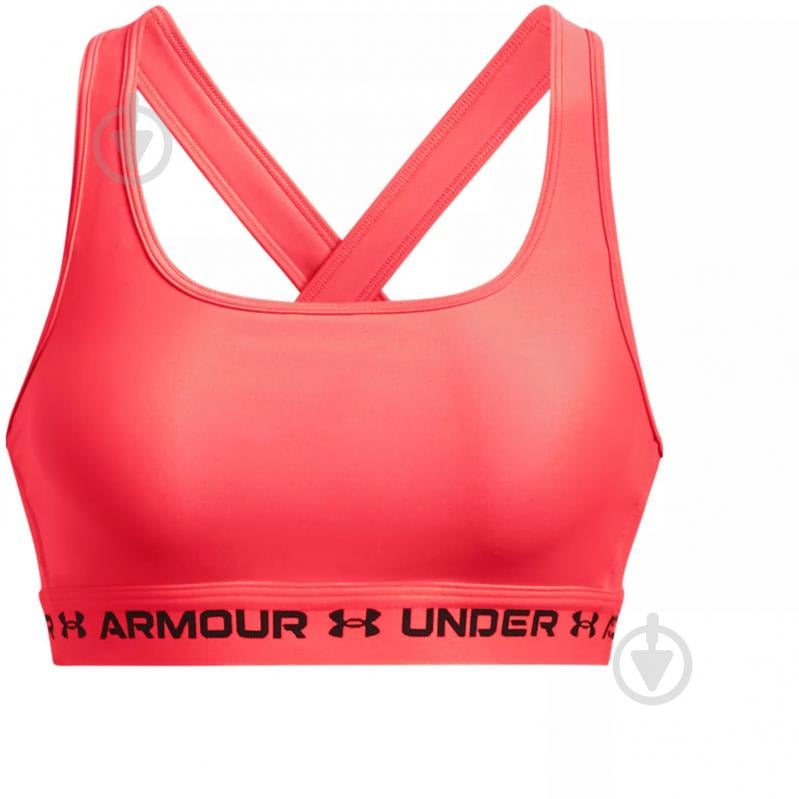 Бра Under Armour UA CROSSBACK MID BRA 1361034-629 р.S-M червоний - фото 2