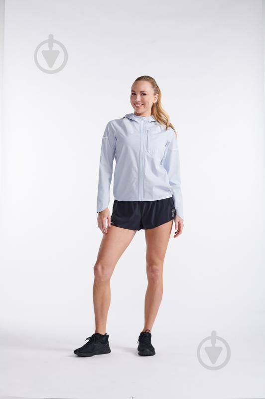 Ветровка жіноча 2XU IGNITION SHIELD JACKET WR7106a_HAL/WRF р.XS серо-голубая - фото 8