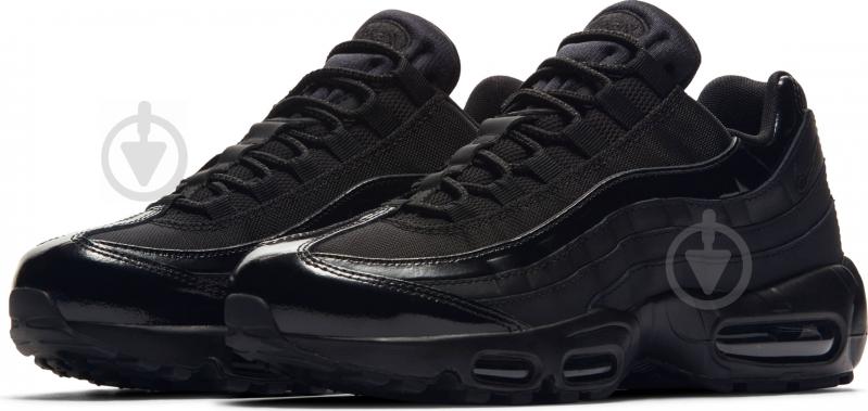 Кроссовки женские зимние Nike AIR MAX 95 307960-010 р.37,5 черные - фото 1