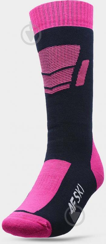 Носки 4F SOCKS FNK F028 4FJAW22UFSOF028-31S р.32-35 розовый - фото 1