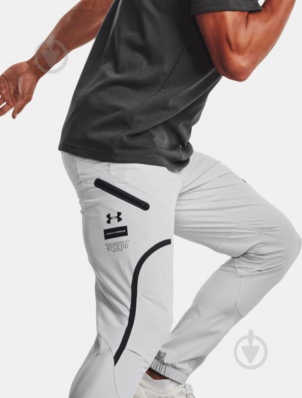 Брюки Under Armour UA UNSTOPPABLE CARGO PANTS 1352026-014 р. M серый - фото 2