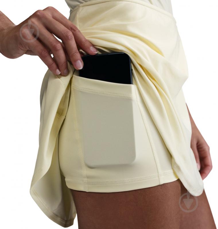 Юбка Nike W NKDF VCTY SKRT MRREGFLCY FD6528-744 р.XS желтый - фото 8