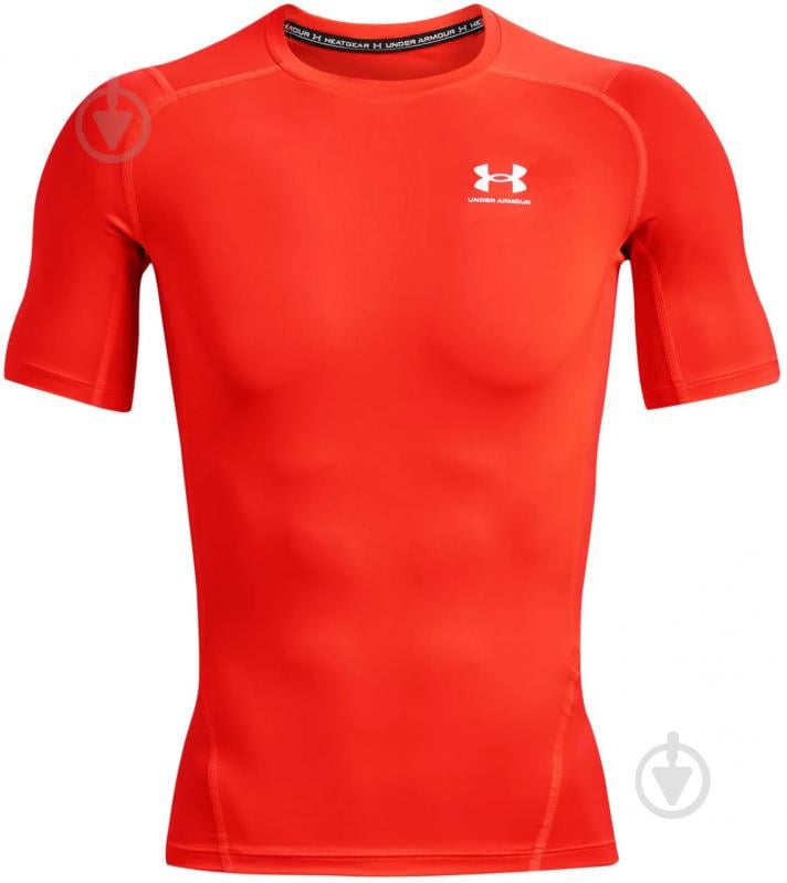 Футболка Under Armour UA HG ARMOUR COMP SS 1361518-810 р.2XL красный - фото 4