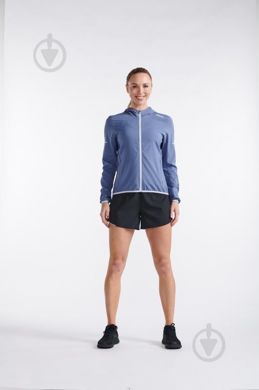 Ветровка жіноча 2XU Aero Jacket WR7205a_BST/HAF р.XS синяя - фото 7