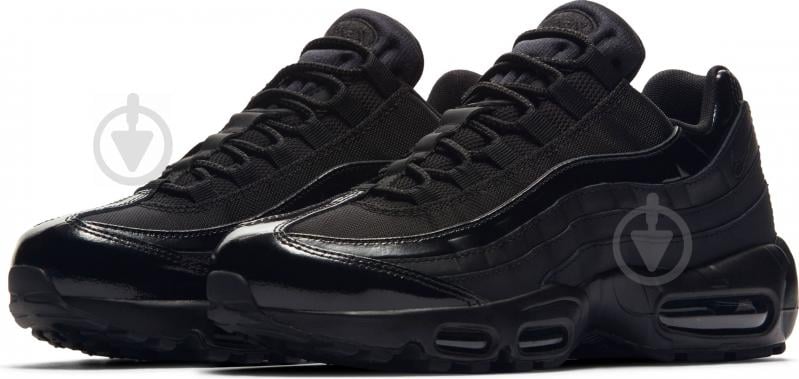 Кроссовки женские зимние Nike AIR MAX 95 307960-010 р.39 черные - фото 1