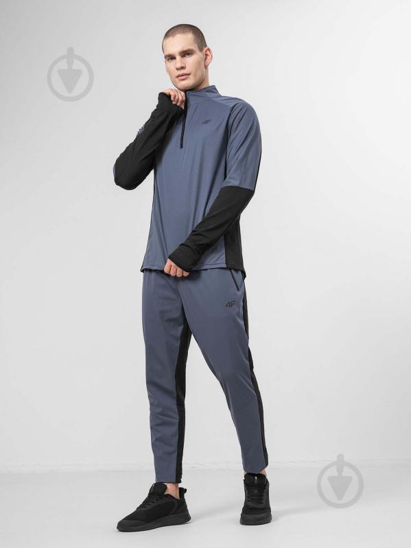 Джемпер 4F FUNCTIONAL SWEATSHIRT BLMF011 H4Z22-BLMF011-20S р.L черно-серый - фото 1