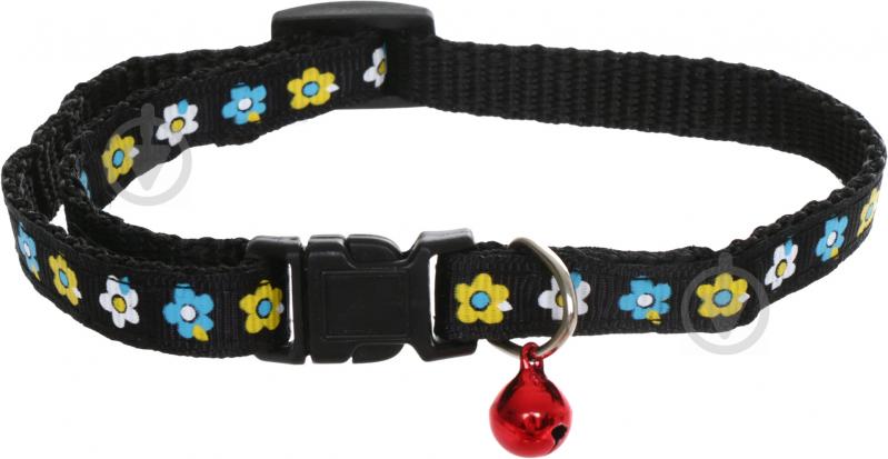 Нашийник Lilli Pet Cat Collar чорний 1х18-30 см - фото 1