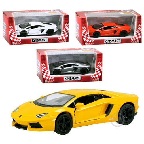 Автомобиль Kinsmart Lamborghini Aventador LP 700-4 KT5355W - фото 1