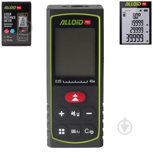 Далекомір лазерний Alloid DM-11040 - фото 1 Далекомір лазерний Alloid DM-11040 - фото 1