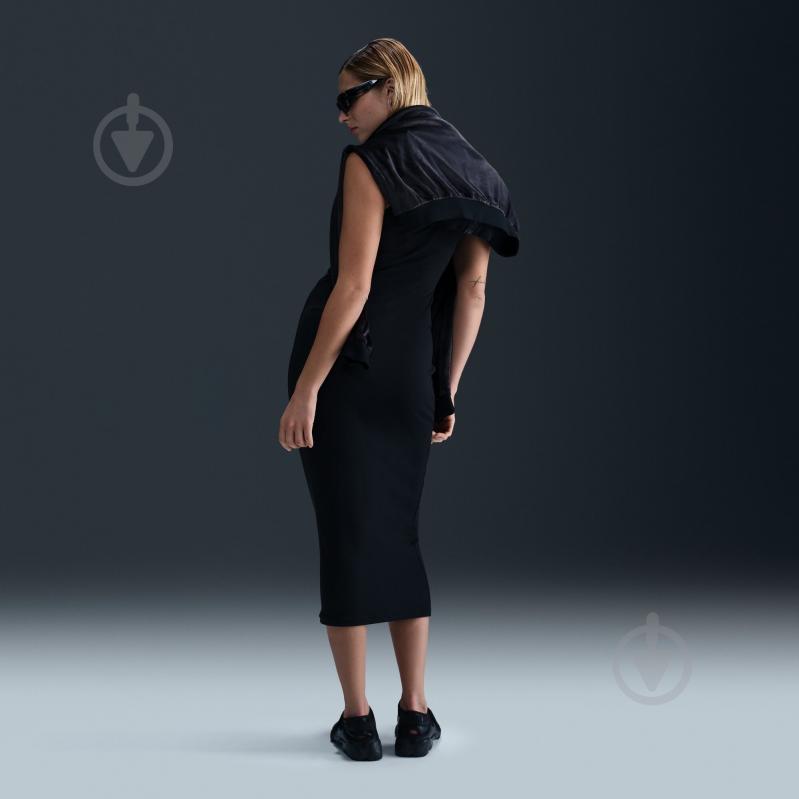 Платье Nike W NSW NK CHLL KNT MRIB TNK DRS HJ0710-010 р.L черный - фото 6 Платье Nike W NSW NK CHLL KNT MRIB TNK DRS HJ0710-010 р.L черный - фото 6