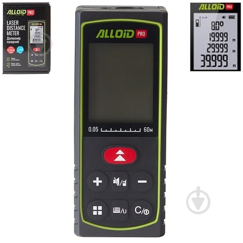 Далекомір лазерний Alloid DM-11060 - фото 1 Далекомір лазерний Alloid DM-11060 - фото 1