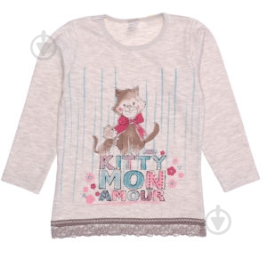 Джемпер для девочки Татошка р.116 бежевый 07671бмл - фото 1