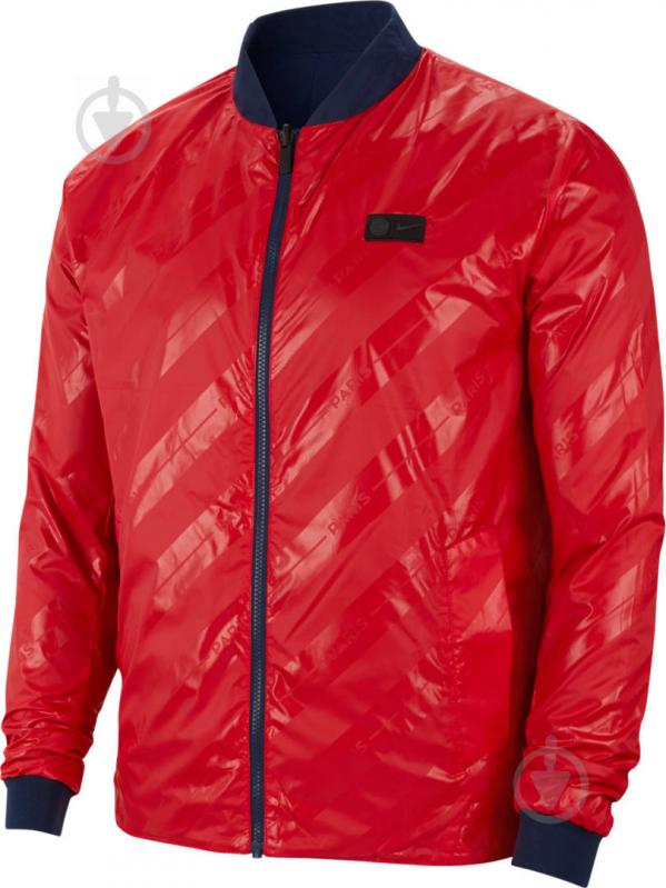 Джемпер Nike PSG M NSW NK JKT AUT CL CI1311-414 р. L червоний - фото 2