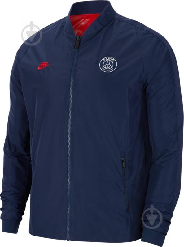 Джемпер Nike PSG M NSW NK JKT AUT CL CI1311-414 р. L червоний - фото 4